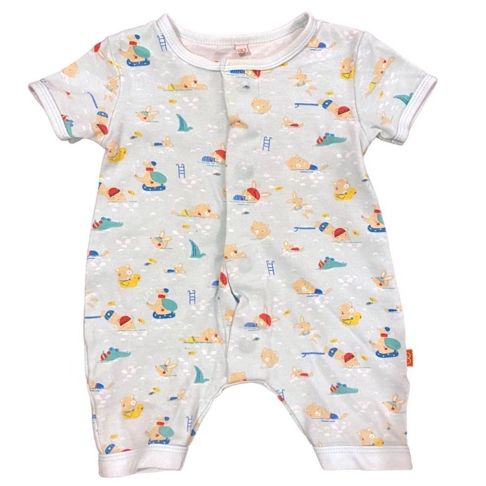 6 months magnetic me summer romper